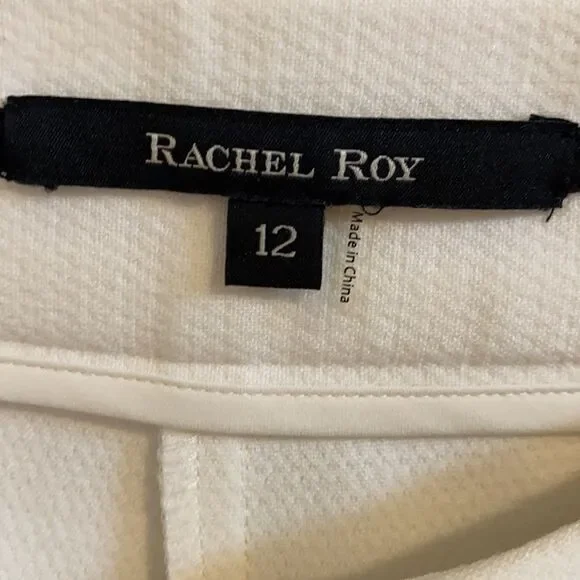 Rachel Roy Pants 12 Signature Cropped Ivory Pants - Picture 9 of 12